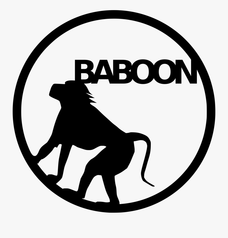 Transparent Baboon Clipart - Baboon Logo, Transparent Clipart