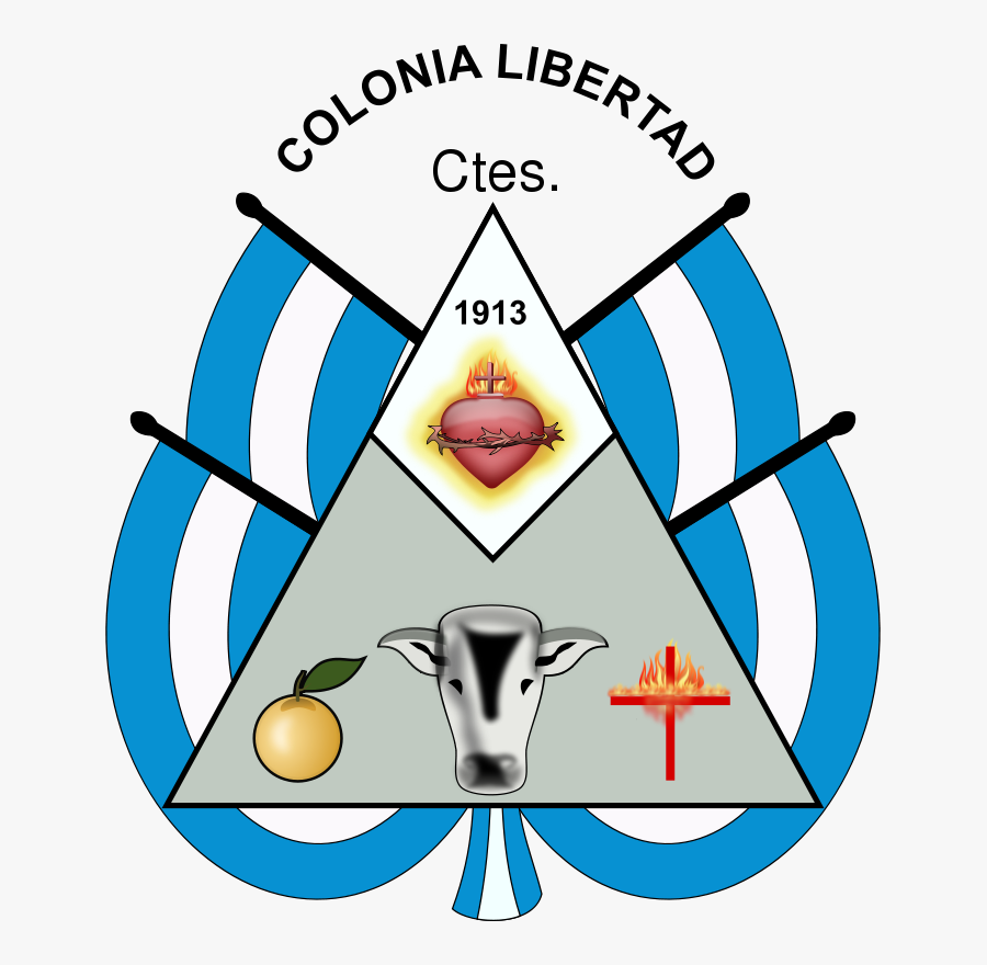 Escudo De La Municipalidad De Colonia Libertad, Transparent Clipart