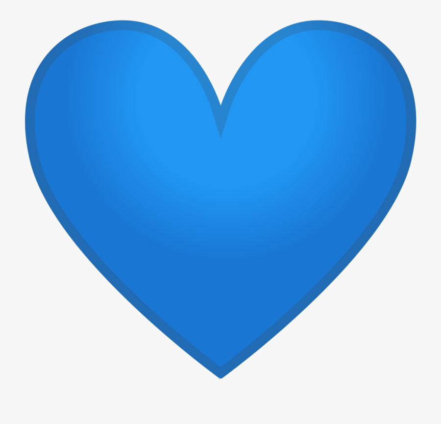 Blue Heart Icon - Blue Heart Icon Png, Transparent Clipart