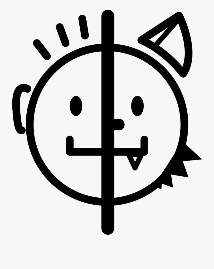 Phobos God Of Fear Symbol, Transparent Clipart