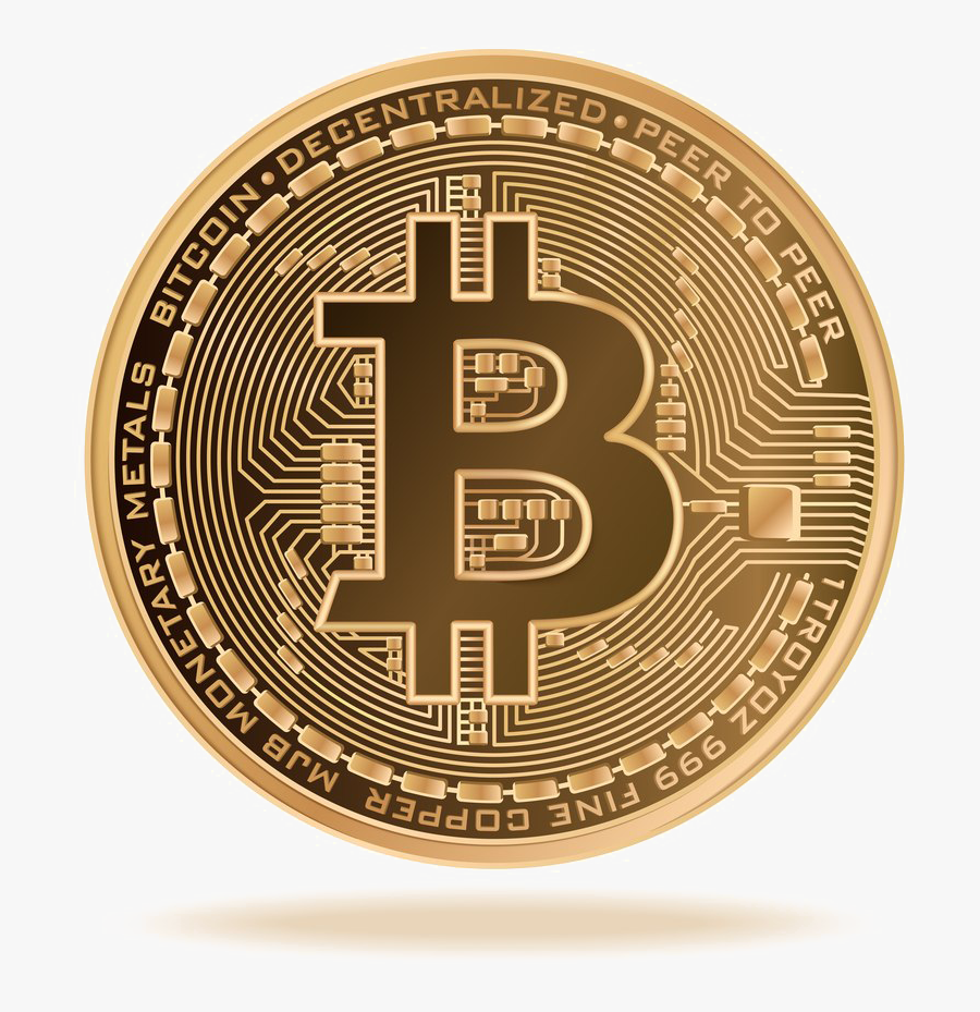 Transparent Kaboose Clipart - Bitcoin With No Background, Transparent Clipart