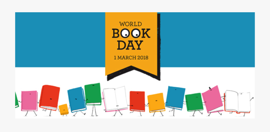 World Book Day 2018, Transparent Clipart