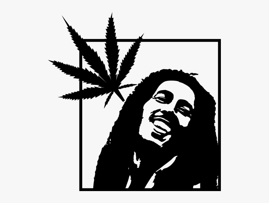 Bob Marley Human Behavior Silhouette Clip Art - Bob Marley Images Outline, Transparent Clipart