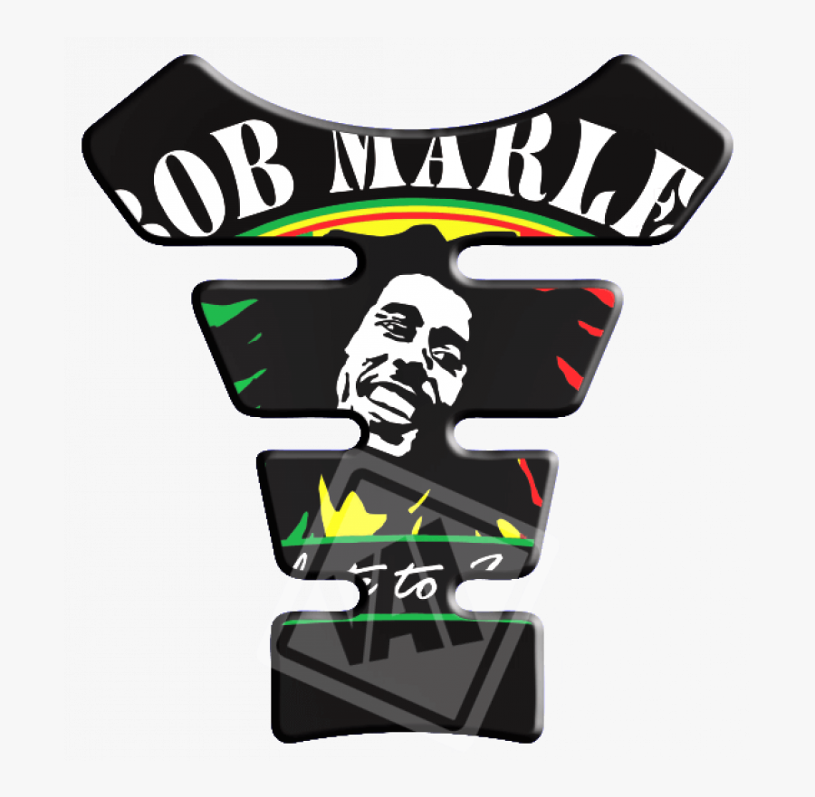 Adesivo Protetor De Tanque Bob Marley Clipart , Png - Bob Marley, Transparent Clipart
