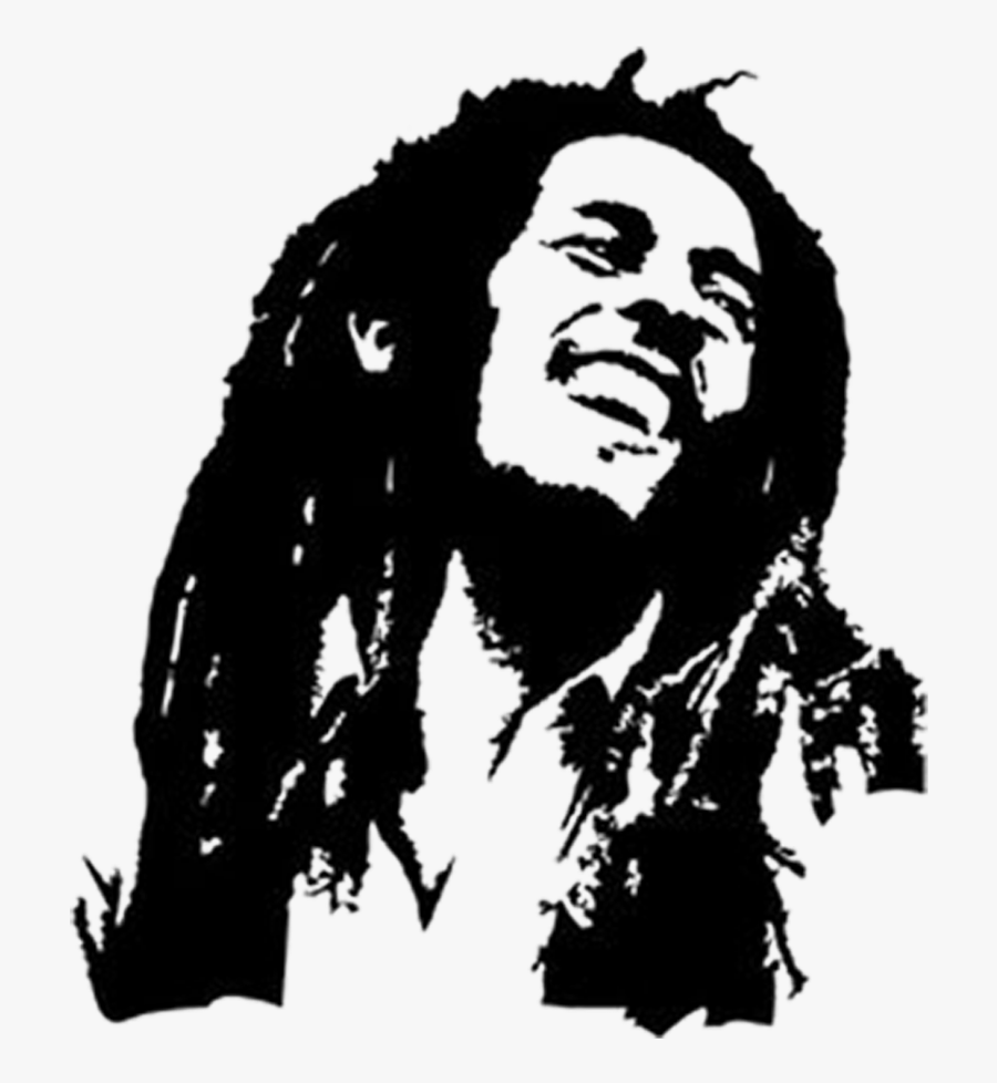 Bob Marley Wall Decal Sticker Drawing - Bob Marley, Transparent Clipart