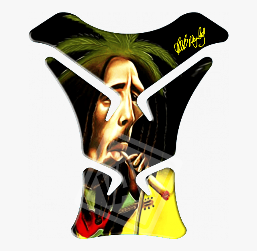 Adesivo Protetor De Tanque Bob Marley Clipart , Png - Bob Marley, Transparent Clipart