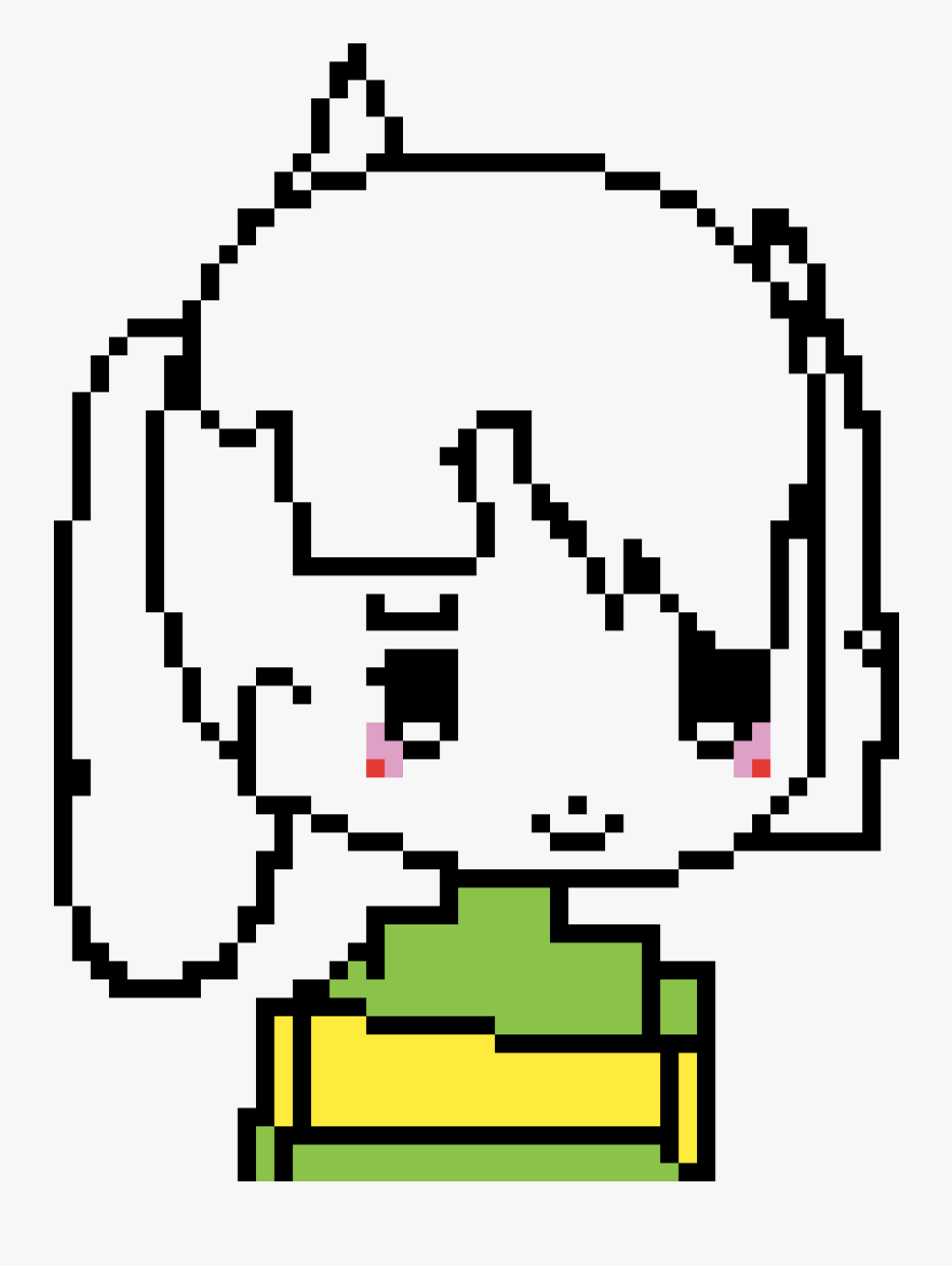 Transparent Undertale Asriel Png - Anime Cute Pixel Art, Transparent Clipart