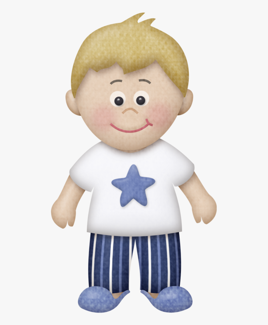 Lliella Pjkids Jammieboy C - Boy In Pajamas Clipart, Transparent Clipart