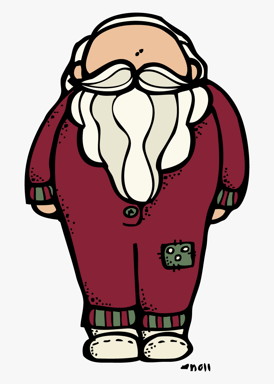 Reading In Pajamas Clipart 2 By Jacqueline - Christmas Santa Hat Clipart Melonheadz, Transparent Clipart