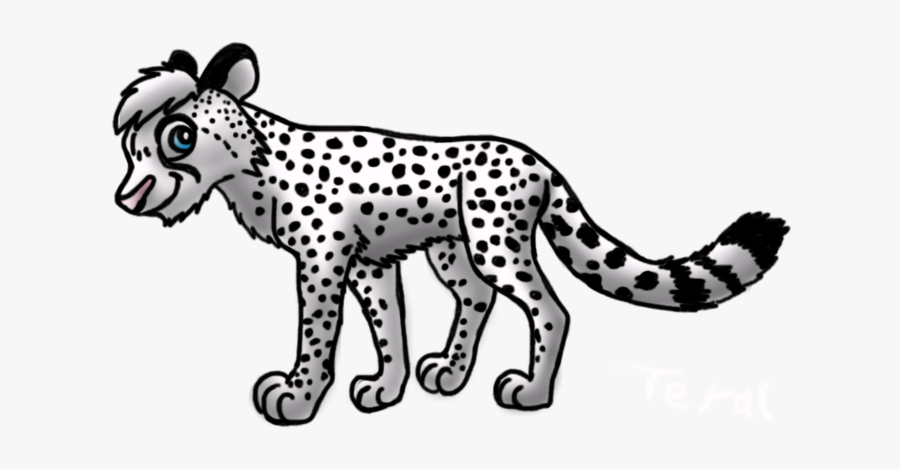 Cheetah, Transparent Clipart
