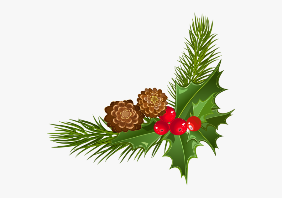 Christmas Corner Png, Transparent Clipart