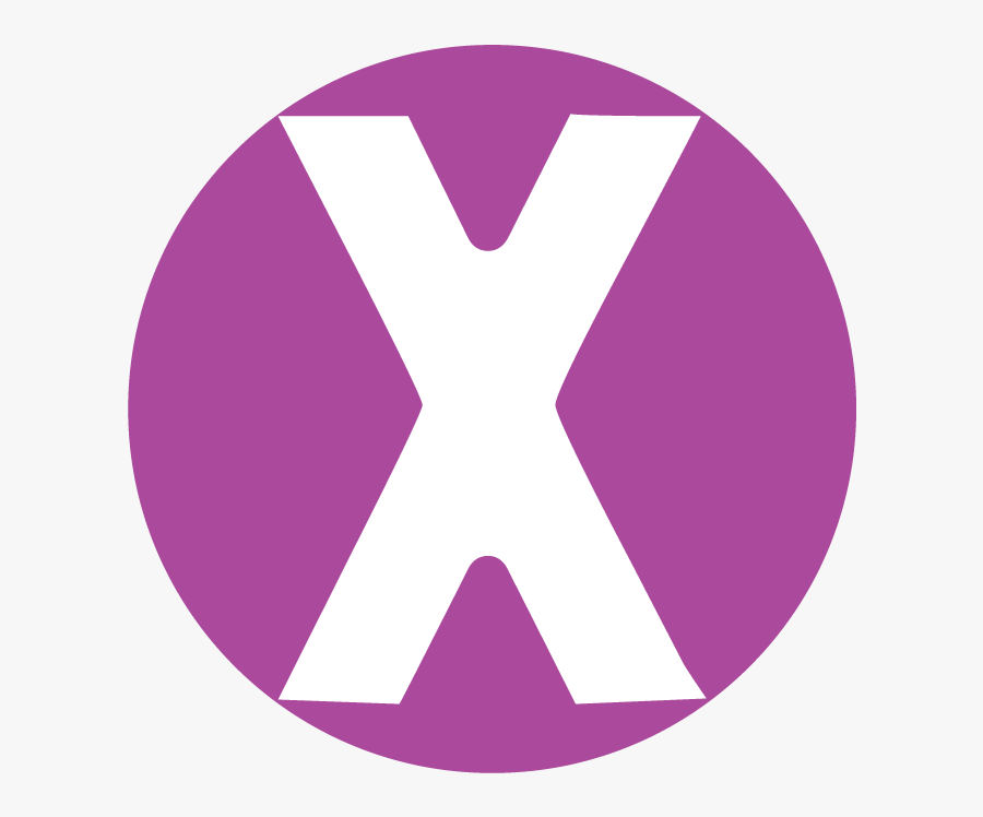 X Marks The Spot Clip Art - Circle, Transparent Clipart