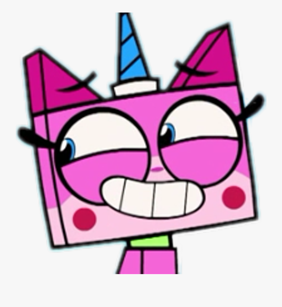 #unikitty #psycho #aesthetic #lego #kawaii #pastel - Unikitty Png, Transparent Clipart