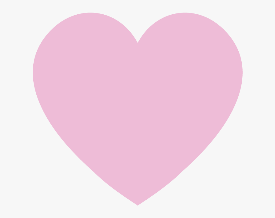 Clip Art Pink Openclipart Heart Pastel - Light Pink Heart Clip Art, Transparent Clipart