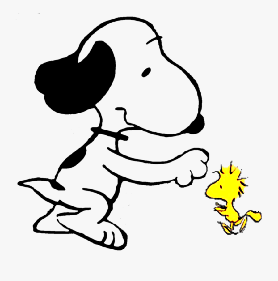 1833 X 1769 - Snoopy & Woodstock Png, Transparent Clipart