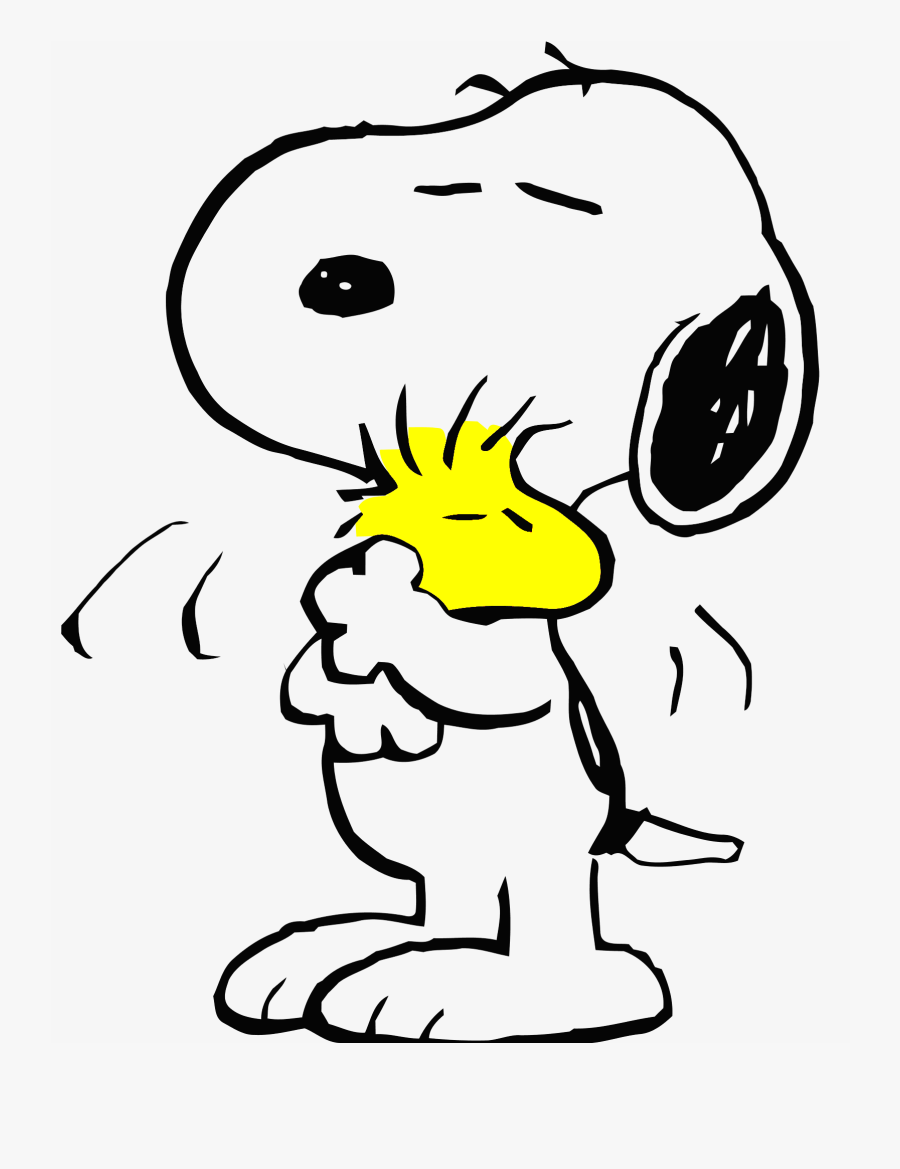 Phone Clipart Snoopy - Snoopy And Woodstock Png, Transparent Clipart