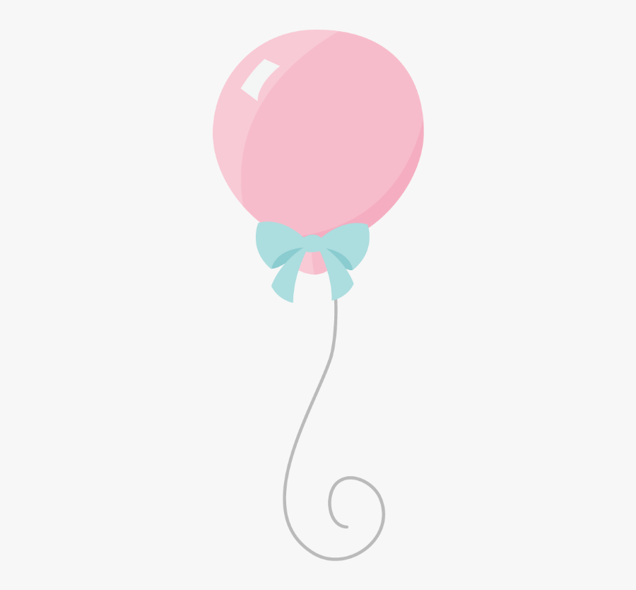 Cute Cliparts Pink Balloon - Cute Pink Balloon Clipart, Transparent Clipart