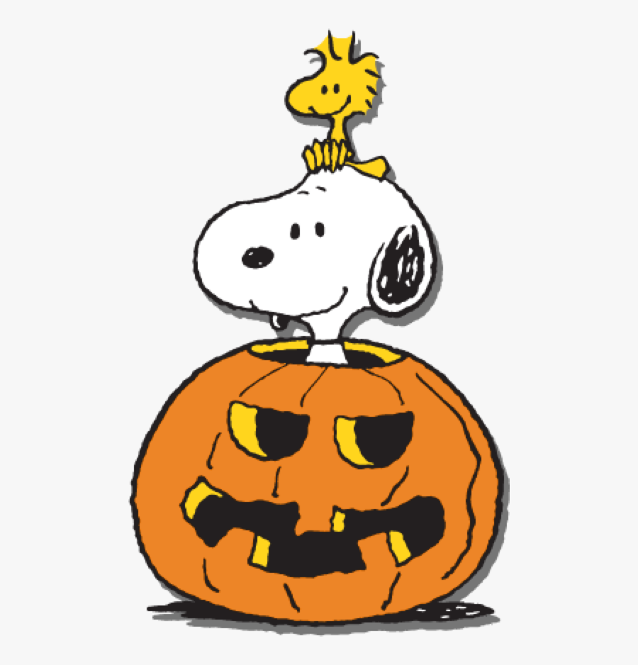 Transparent The Great Pumpkin Clipart - Snoopy And Woodstock Halloween, Transparent Clipart