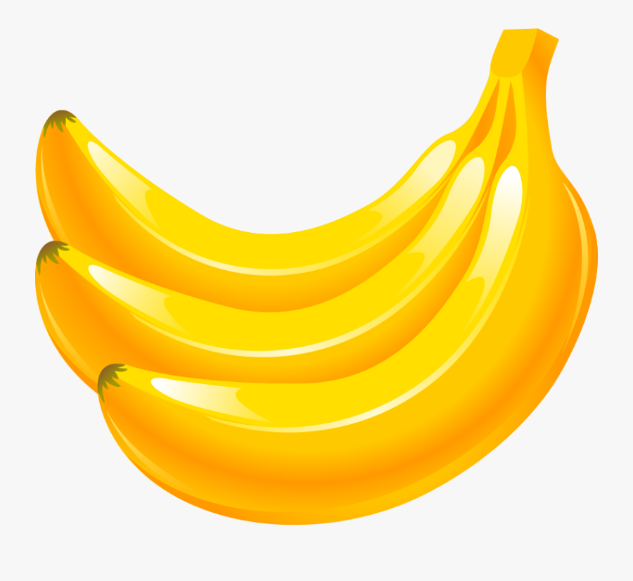 Banana Png Vector, Transparent Clipart