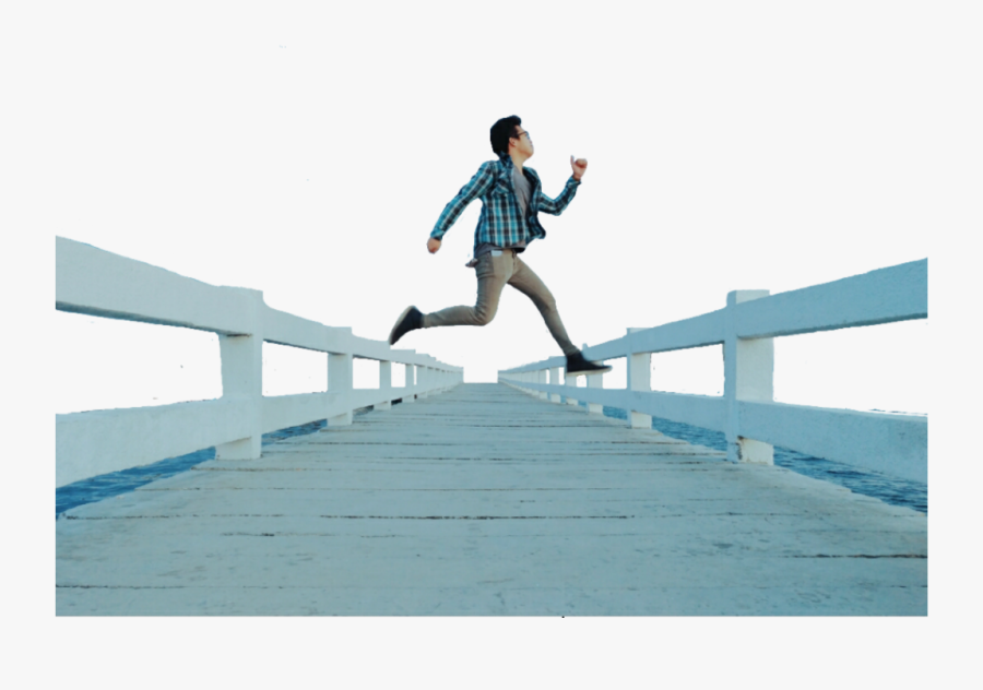 Transparent Man Jumping Png - Jumping, Transparent Clipart