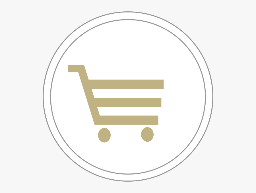 Pink Shopping Cart Logo, Transparent Clipart