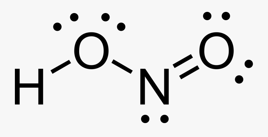 Clip Art Hono Lewis Structure Nitrous Acid Free Transparent Clipart Clipartkey