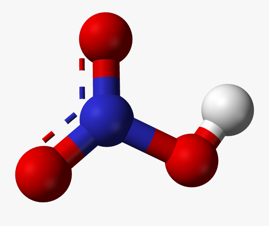 Nitric Acid Molecular Structure, Transparent Clipart