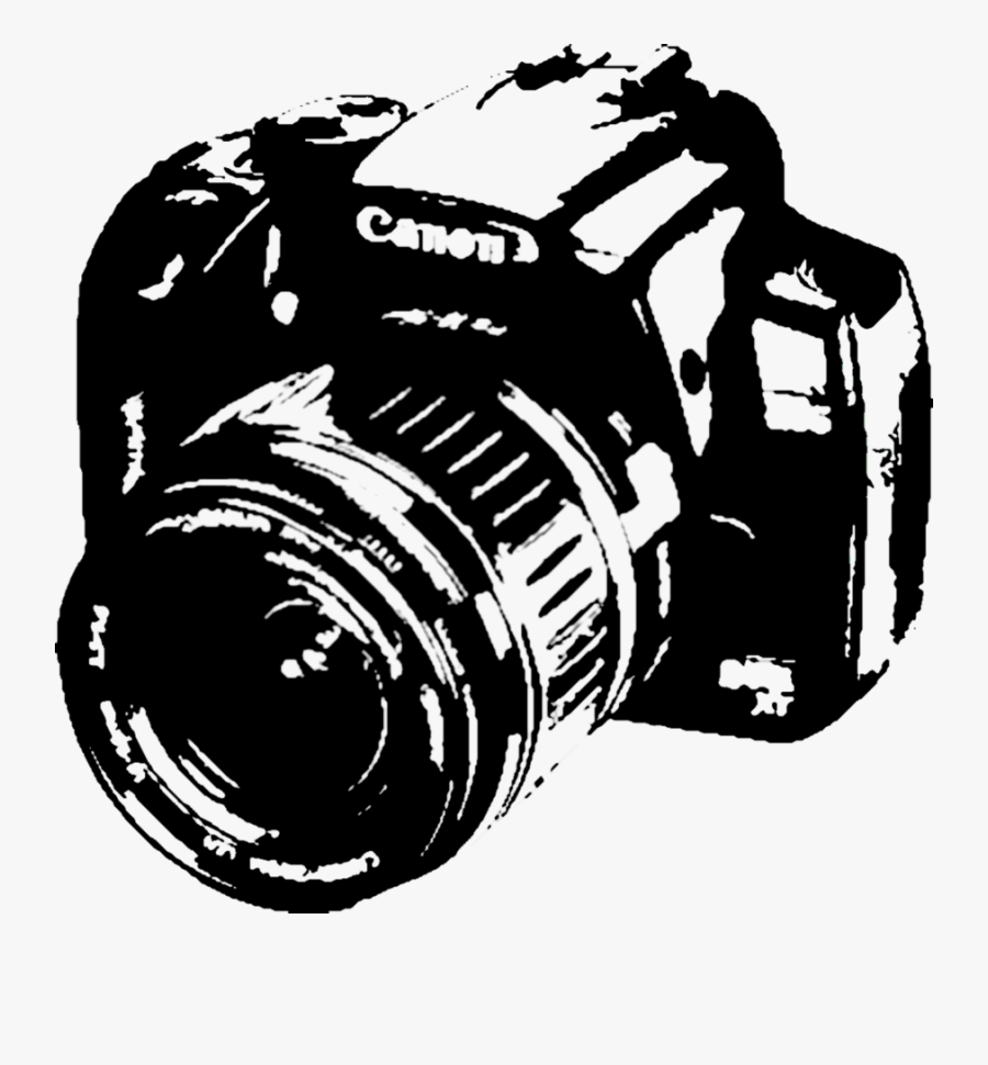 Canon Eos 6d Camera Clip Art - Canon Camera Logo Png, Transparent Clipart