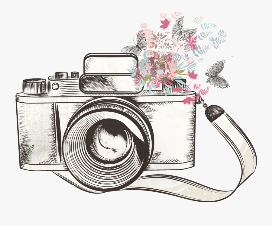 Photocamera Device Photography Canon - Camera Icon Png Drawing, Transparent Clipart