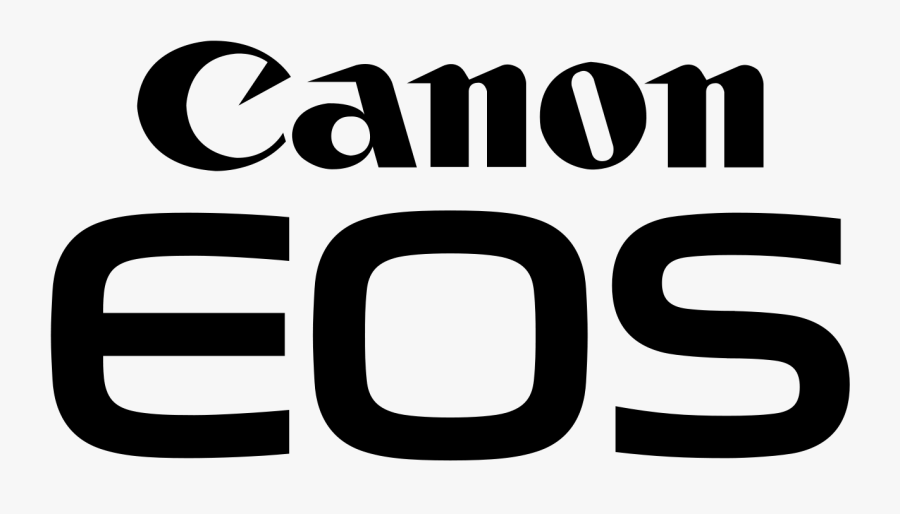 Font,text,logo,clip Art,graphics,brand,black And White,trademark - Canon Eos Logo Png, Transparent Clipart