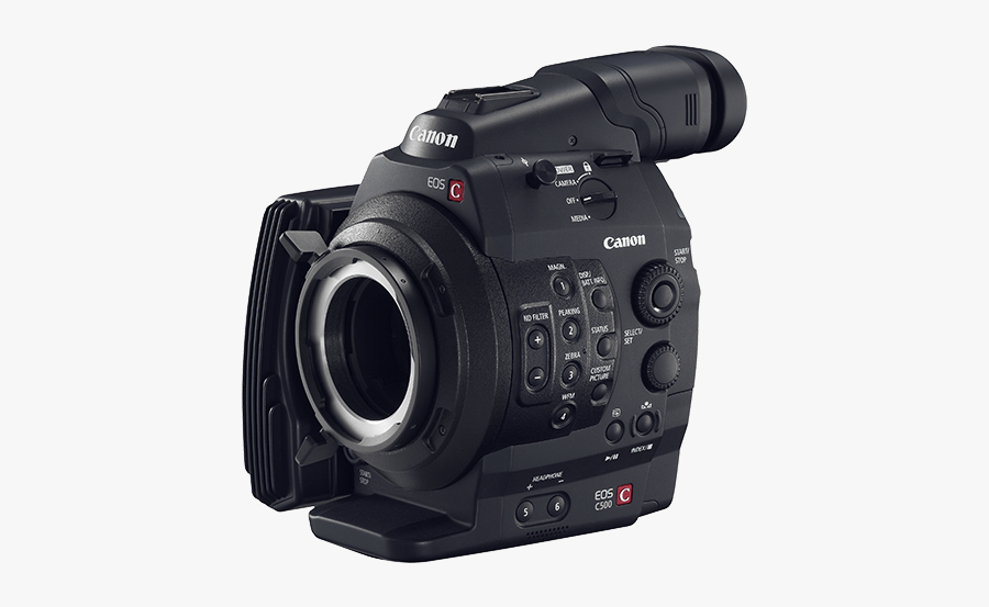 Canon Camera Clipart - Canon Eos C500, Transparent Clipart