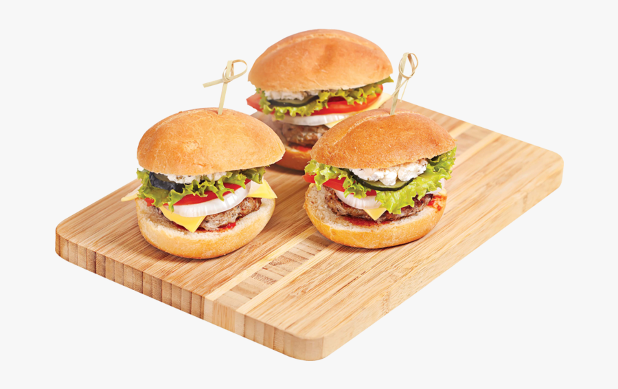 Centra Mini Burgers With Toppers 372g - Мини Бургер Пнг, Transparent Clipart