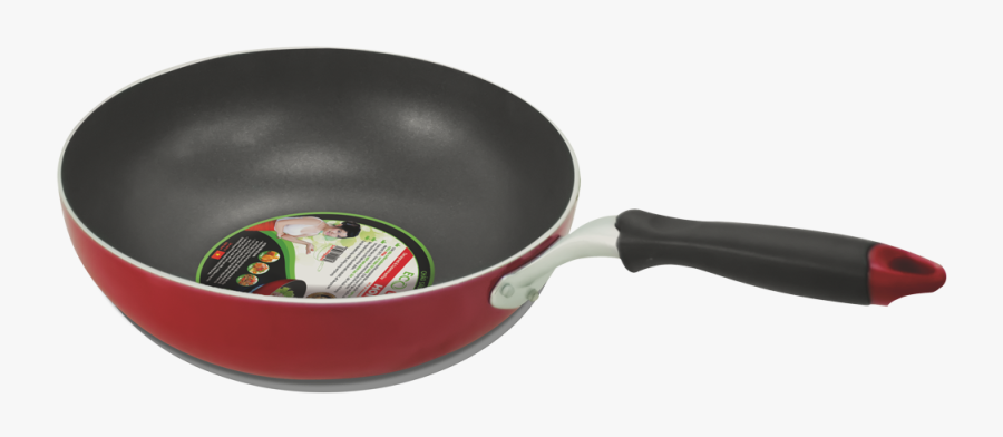 Non-stick Coated Deep Frying Pan - Frying Pan, Transparent Clipart