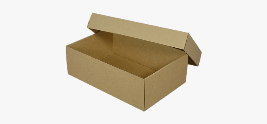 Empty Brown Shoebox - Caja De Zapatos Vacia, Transparent Clipart
