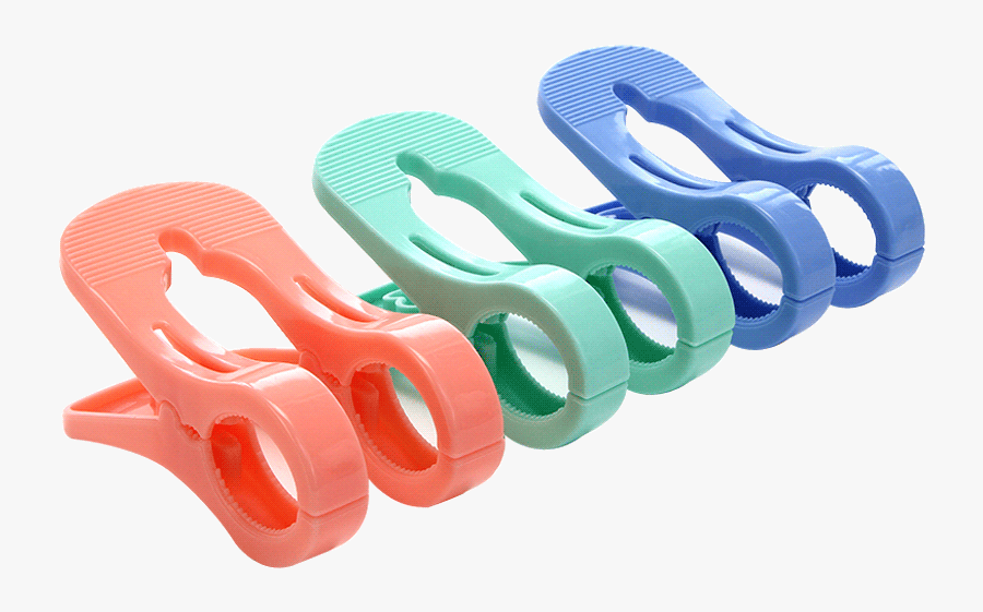 Banner Library Clothes Clip Plastic - Flip-flops, Transparent Clipart