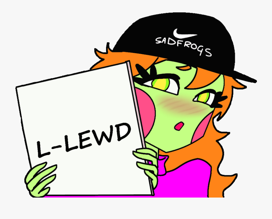 L-lewd Sign , Clipart , Png Download, Transparent Clipart