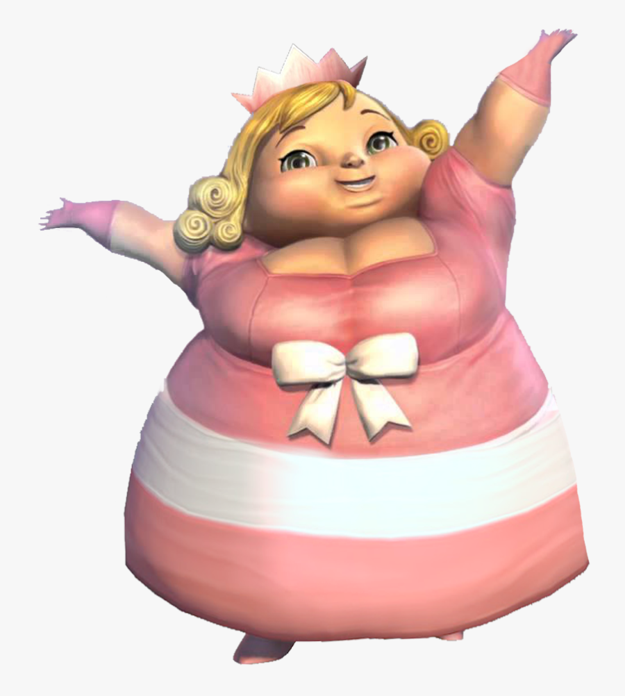 Fat Princess Playstation All Stars - Fat Princess , Free Transparent Clipar...