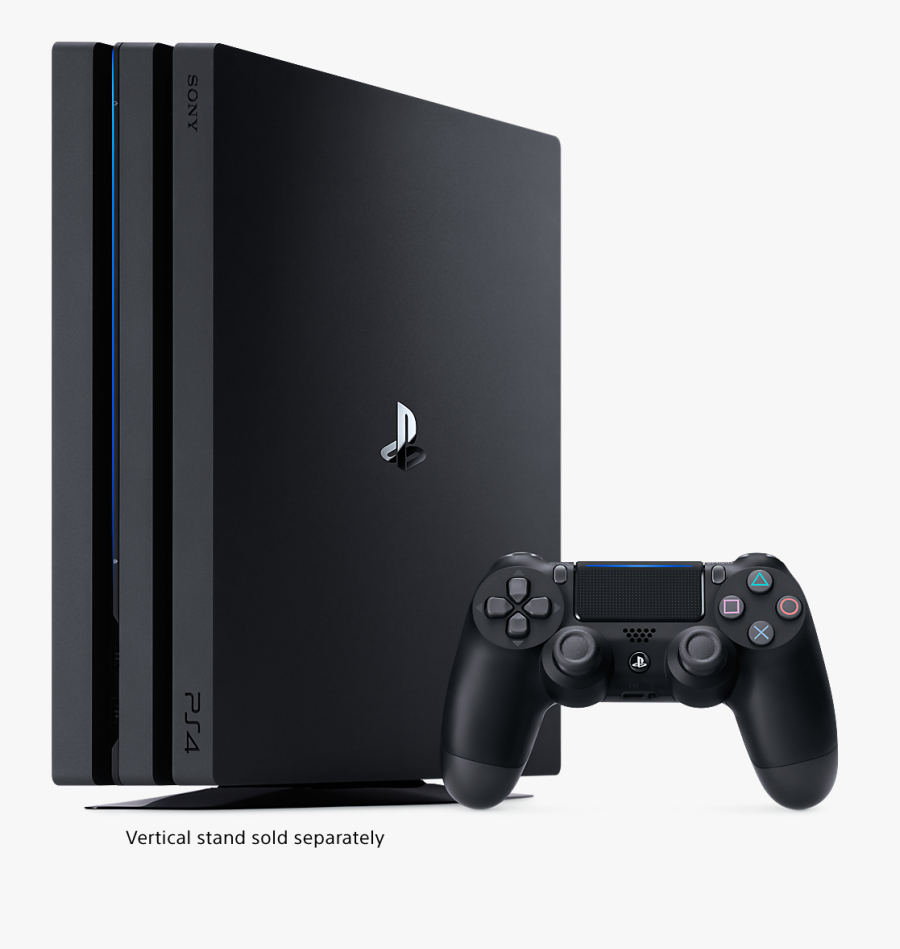 Clip Art Ps Pro Playstation Features - Ps4 Pro, Transparent Clipart