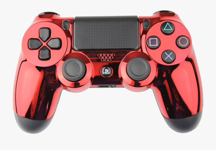Playstation 4 Controller Png - Red Dualshock 4 Png, Transparent Clipart