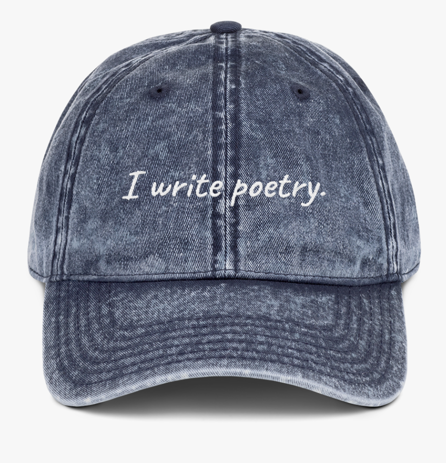 "i Write Poetry - Hat, Transparent Clipart