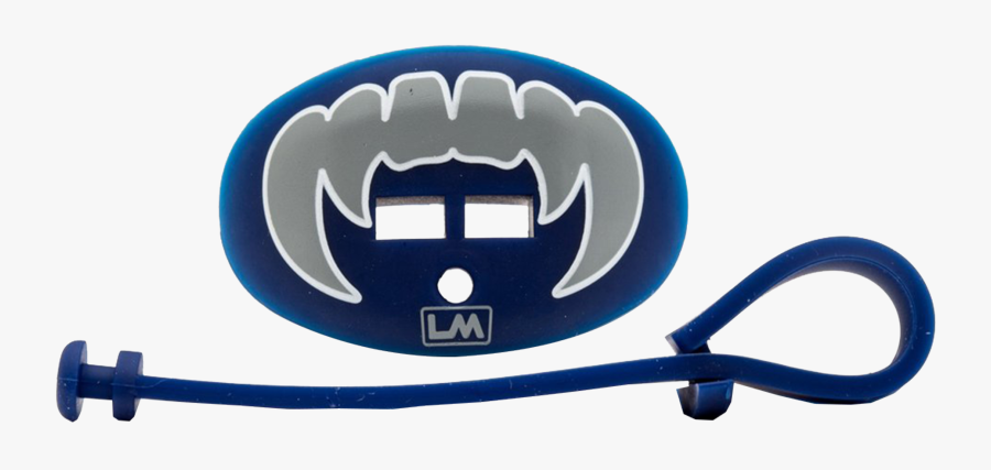 Loudmouthguards Vampire Fangs Bronco Navy Blue 850867006543"
 - Emblem, Transparent Clipart