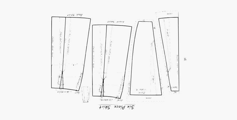 Kimatas Simplified Drafting Book For Dressmaking 1953 - Sketch, Transparent Clipart