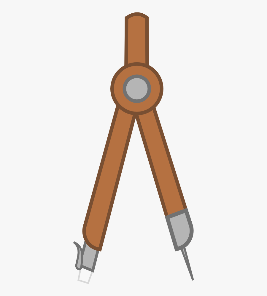 Vector - Drawing Of Compass In Drafting, Transparent Clipart