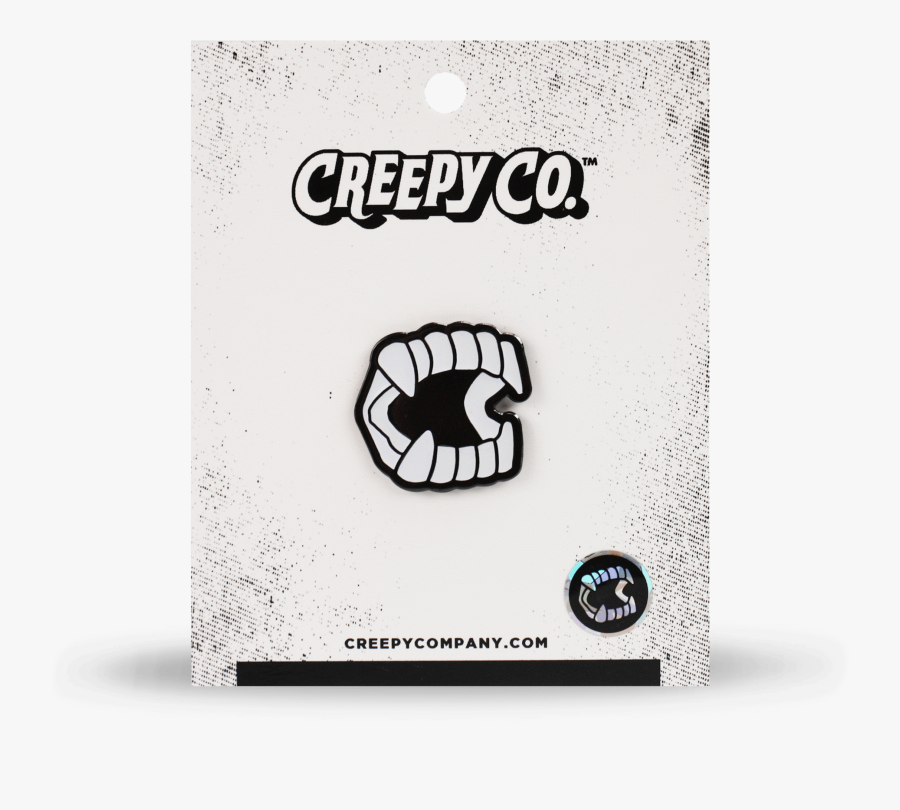 Chompers™ Enamel Pin"
 Class= - Illustration, Transparent Clipart