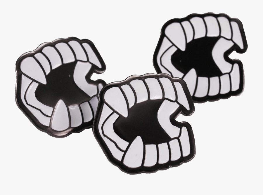 Chompers™ Enamel Pin"
 Class= - Creepy Company, Transparent Clipart