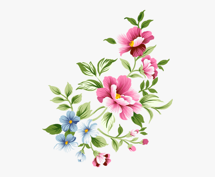Flowers Background , Transparent Cartoons - Flowers Background, Transparent Clipart