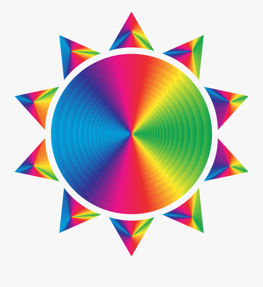 Bright Sun Png - Black Sun Icon Png, Transparent Clipart