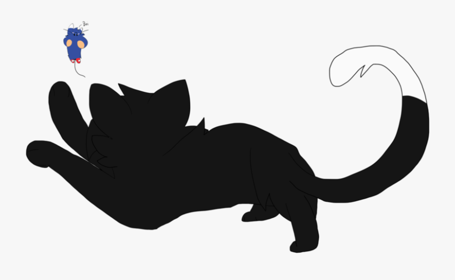 Whiskers Cat Silhouette Tail Clip Art - Illustration, Transparent Clipart