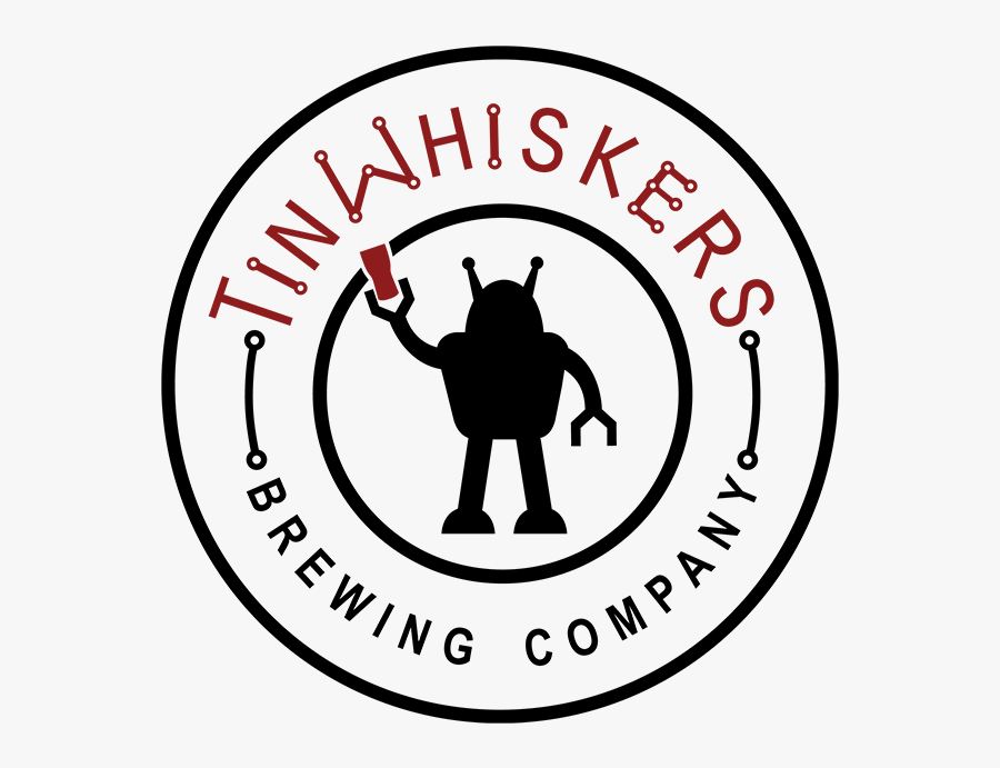Tw Badge Black Transparent Background 300dpi - Tin Whiskers Brewing Logo, Transparent Clipart