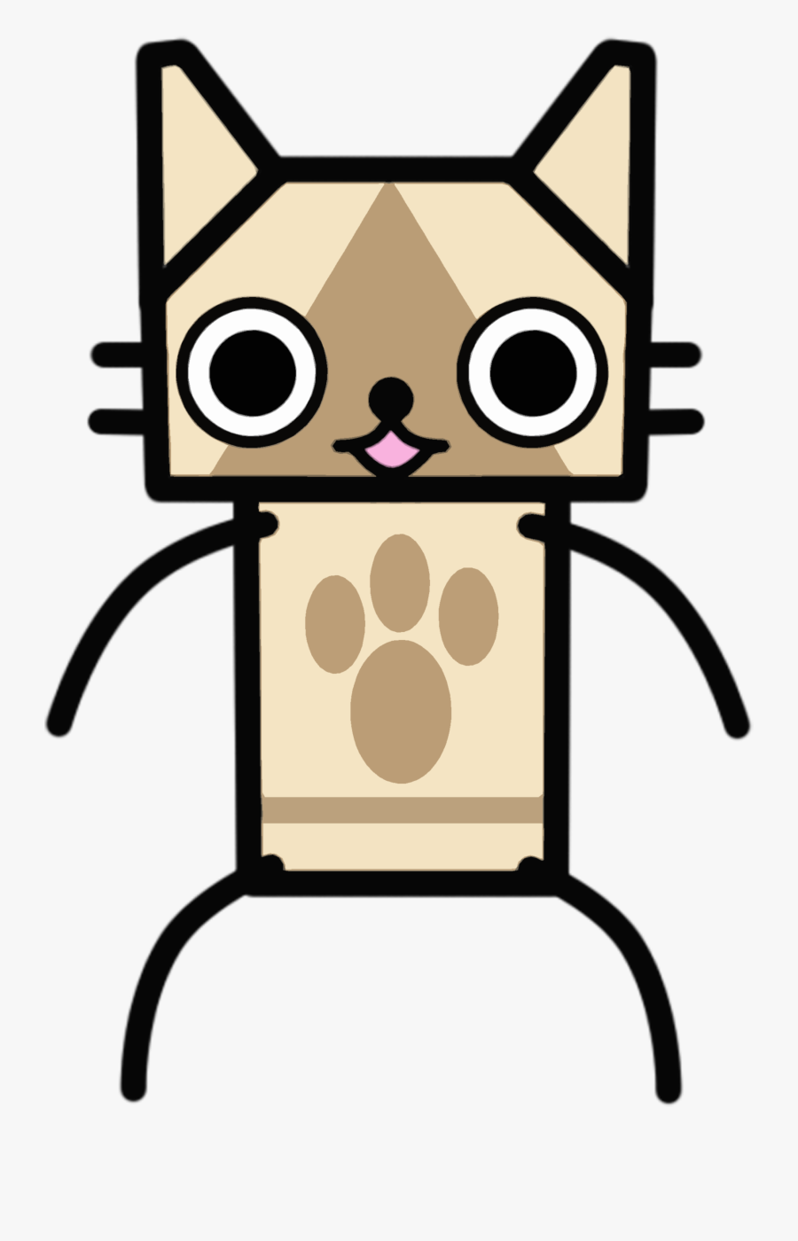 Monster World Whiskers Felyne - Monster Hunter Cat Png, Transparent Clipart